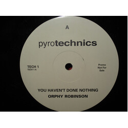 Orphy Robinson / Tony Remy You Haven't Done Nothing / Boof USED VINYL 12INCH 45 RPM PROMO