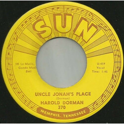 Harold Dorman Uncle Jonahs Place USED VINYL 7INCH 45 RPM SINGLE
