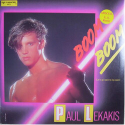 Paul Lekakis Boom Boom (Let's Go Back To My Room) USED VINYL 12INCH 45 RPM MAXI-SINGLE