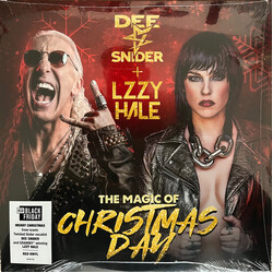 Dee Snider / Lzzy Hale The Magic Of Christmas Day USED VINYL 12INCH 45 RPM RECORD STORE DAY SINGLE LIMITED EDITION STEREO
