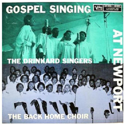The Drinkard Singers / Back Home Choir Gospel Singing At Newport Vinyl LP USED