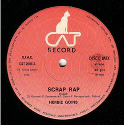 Herbie Goins Scrap Rap VINYL 12" USED