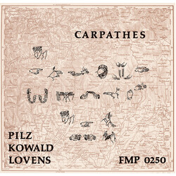 Michel Pilz / Peter Kowald / Paul Lovens Carpathes Vinyl LP USED