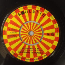 Tommy James & The Shondells Do Something To Me Vinyl 7" USED