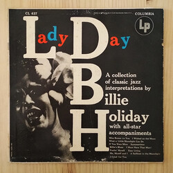 Billie Holiday Lady Day Vinyl LP USED