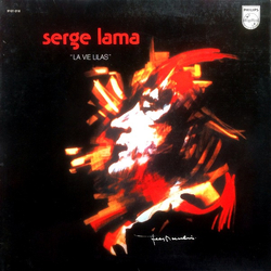 Serge Lama La Vie Lilas Vinyl LP USED