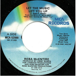 Reba McEntire Let The Music Lift You Up USED VINYL 7INCH 45 RPM SINGLE