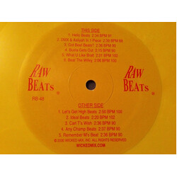 Raw Beats Raw Beats #48 Vinyl LP USED