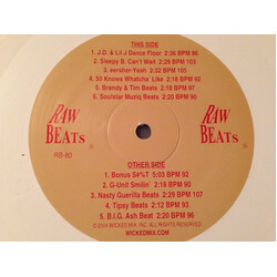 Raw Beats Raw Beats #80 Vinyl LP USED