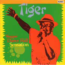 Tiger Reggae Dance Hall Sensation Vinyl LP USED