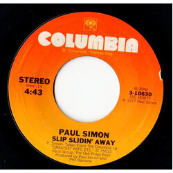 Paul Simon Slip Slidin' Away Vinyl 7" USED