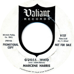 Marcene Harris Guess Who / I Just Don't Understand USED VINYL 7INCH 45 RPM PROMO