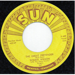 Sonny Wilson The Great Pretender USED VINYL 7INCH 45 RPM SINGLE