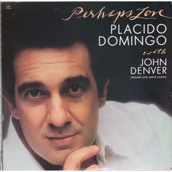 Placido Domingo / John Denver Perhaps Love Vinyl LP USED