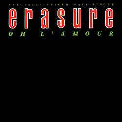 Erasure Oh L'Amour VINYL 12" USED