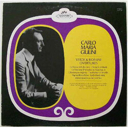 Carlo Maria Giulini / Philharmonia Orchestra Verdi & Rossini Overtures Vinyl LP USED