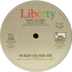 Earl Klugh I'm Ready For Your Love Vinyl 12" USED