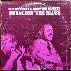 Sonny Terry & Brownie McGhee Preachin' The Blues Vinyl LP USED