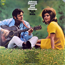 Johnny Duncan (3) / June Stearns Back To Back Vinyl LP USED