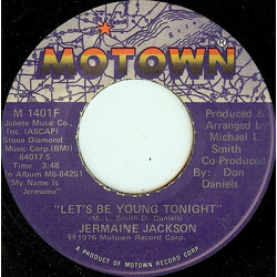 Jermaine Jackson Let's Be Young Tonight VINYL 7" USED