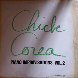 Chick Corea Piano Improvisations Vol. 2 Vinyl LP USED