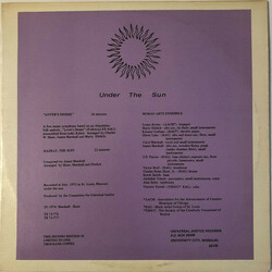 The Human Arts Ensemble Under The Sun Vinyl LP USED