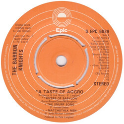 The Barron Knights A Taste Of Aggro USED VINYL 7INCH 45 RPM SINGLE