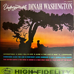 Dinah Washington Unforgettable Vinyl LP USED