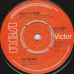 Dolly Parton The Seeker Vinyl 7" USED