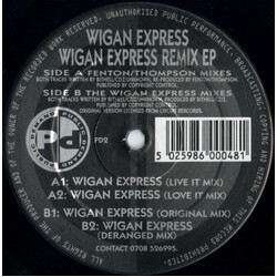 Wigan Express Wigan Express Remix EP USED VINYL 12INCH 33 S RPM EP