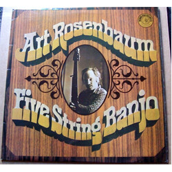 Art Rosenbaum Five String Banjo Vinyl LP USED