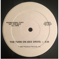 Dr. Hook The Turn On (Sex Drive) USED VINYL 12INCH SINGLE PROMO