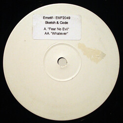 Sketch & DJ Code Fear No Evil / Whatever USED VINYL 12INCH WHITE LABEL