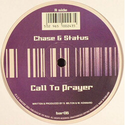 Chase & Status Call To Prayer / Stand Off VINYL 12" USED