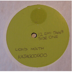 Kajagoogoo The Lion's Mouth (The Beast Mix) Vinyl 12" USED