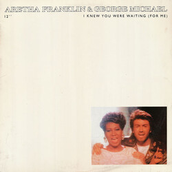 Aretha Franklin / George Michael I Knew You Were Waiting (For Me) USED VINYL 12INCH 33 S RPM SINGLE STEREO