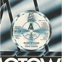 Stevie Wonder Outside My Window / Same Old Story USED VINYL 7INCH SINGLE PROMO