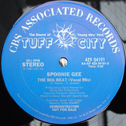 Spoonie Gee The Big Beat VINYL 12" USED