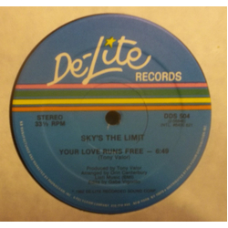 Sky's The Limit (2) / Tony Valor Sounds Orchestra Your Love Runs Free Vinyl 12" USED