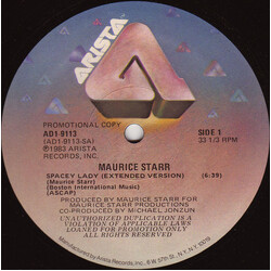Maurice Starr Spacey Lady VINYL 12" USED