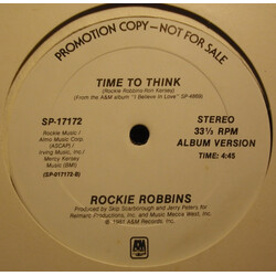 Rockie Robbins Time To Think VINYL 12" USED
