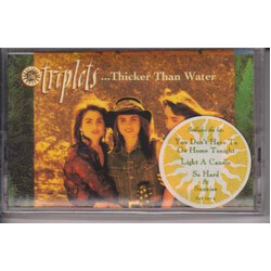 The Triplets (2) ...Thicker Than Water Cassette USED