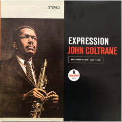 John Coltrane Expression Vinyl LP USED