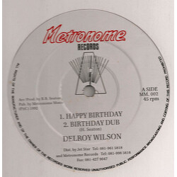 Delroy Wilson Happy Birthday USED VINYL 12INCH