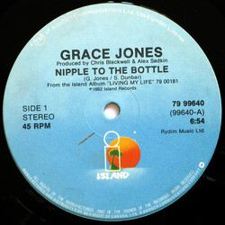 Grace Jones Nipple To The Bottle USED VINYL 12INCH 45 RPM STEREO