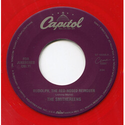 The Smithereens Rudolph, The Red Nosed Reindeer USED VINYL 7INCH SINGLE JUKEBOX