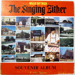 Willie Dittrich The Singing Zither Souvenir Album Vinyl LP USED