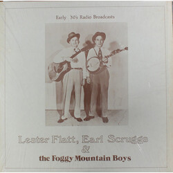 Flatt & Scruggs / The Foggy Mountain Boys Kings Of Bluegrass, Vol. 2: Early '50's Radio Broadcasts Vinyl LP USED