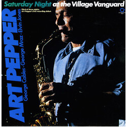 Art Pepper Saturday Night At The Village Vanguard Vinyl LP USED