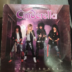 Cinderella (3) Night Songs Vinyl LP USED
